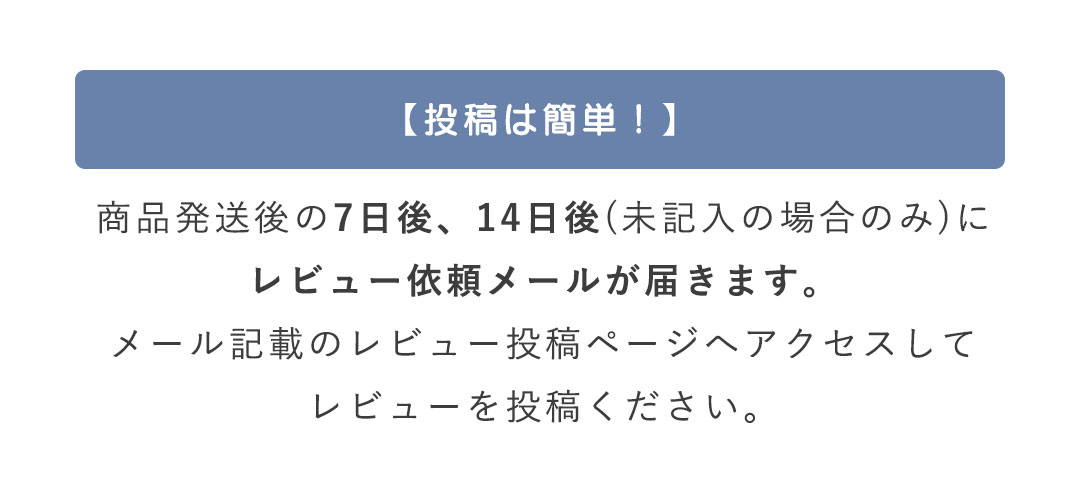 レビューキャンペーン