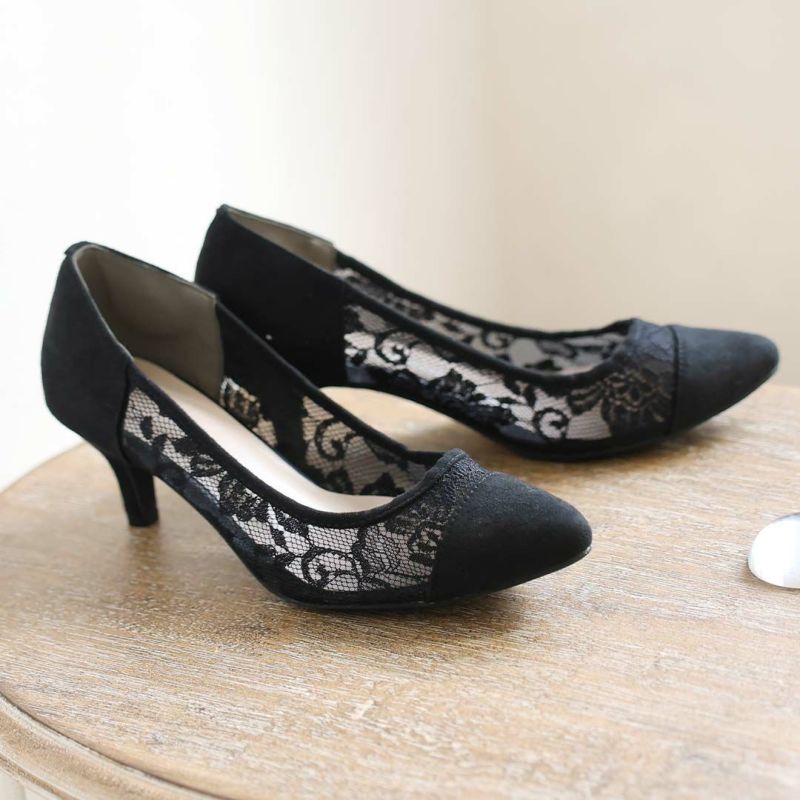 hanna　ビバイア　ポインテッドトゥ ミッドヒール　36.5/23 Anna] ポインテッドトゥ ミッドヒール – VIVAIA JAPAN