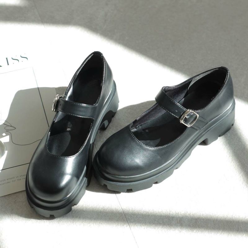 公式ストア/ZOZO限定】厚底ストラップマニッシュシューズ |靴 公式ストア/ZOZO限定】厚底ストラップマニッシュシューズ |靴