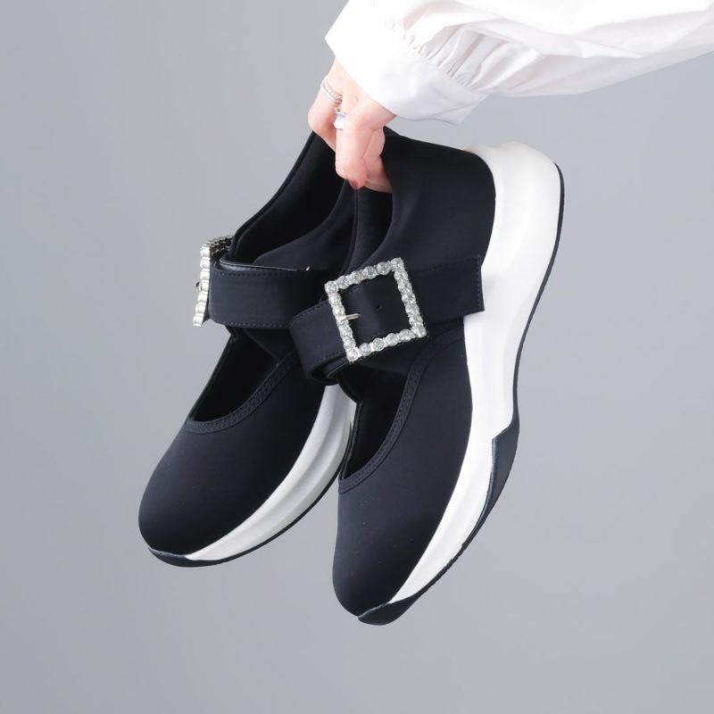 靴 vivi Urban] ウール入り ユニセックス スリッポン スニーカー