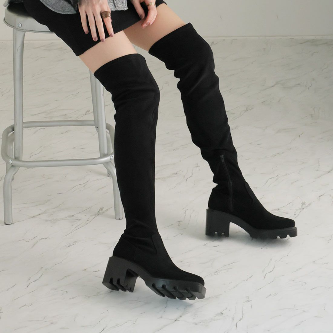 パイナップル⭐︎ unliens platform boots 厚底ブーツ パイナップル⭐︎ unliens platform boots 厚底ブーツ 1/7 全サイズ再