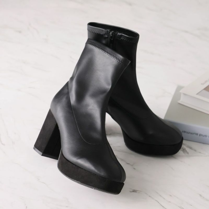 【23AW NEW】MSGM_woman / プラットフォーム ハイキングブーツ PUMA プーマ レディース サンダル プラットフォーム トレース