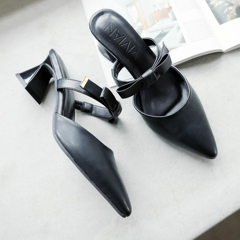 Dior ♡美品♡ブラック ミュール ポインテッドトゥ me+em select パンプス 「 2color 」ポインテッドトゥチャン