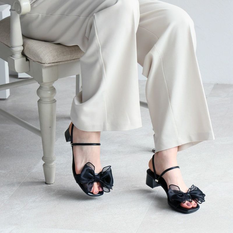 CHANEL サンダル 上品 ストラップ 可愛いリボン付 シルク SANDAL 楽天市場】ストラップサンダル レディース ヒール サンダル つっ
