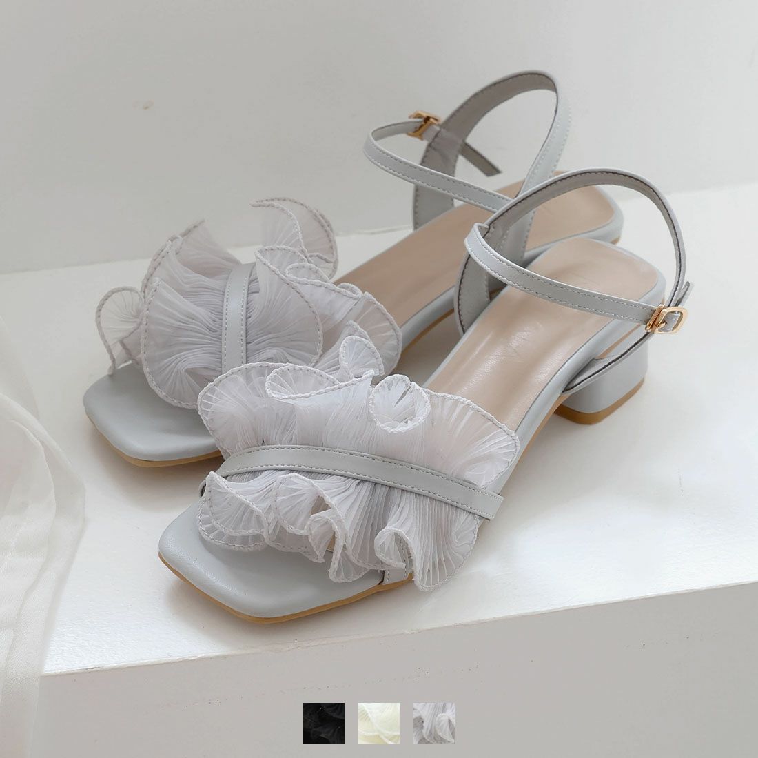 美品△HERMES エルメス 19AW ヴィオレッタ ベロア アンクルストラップ  